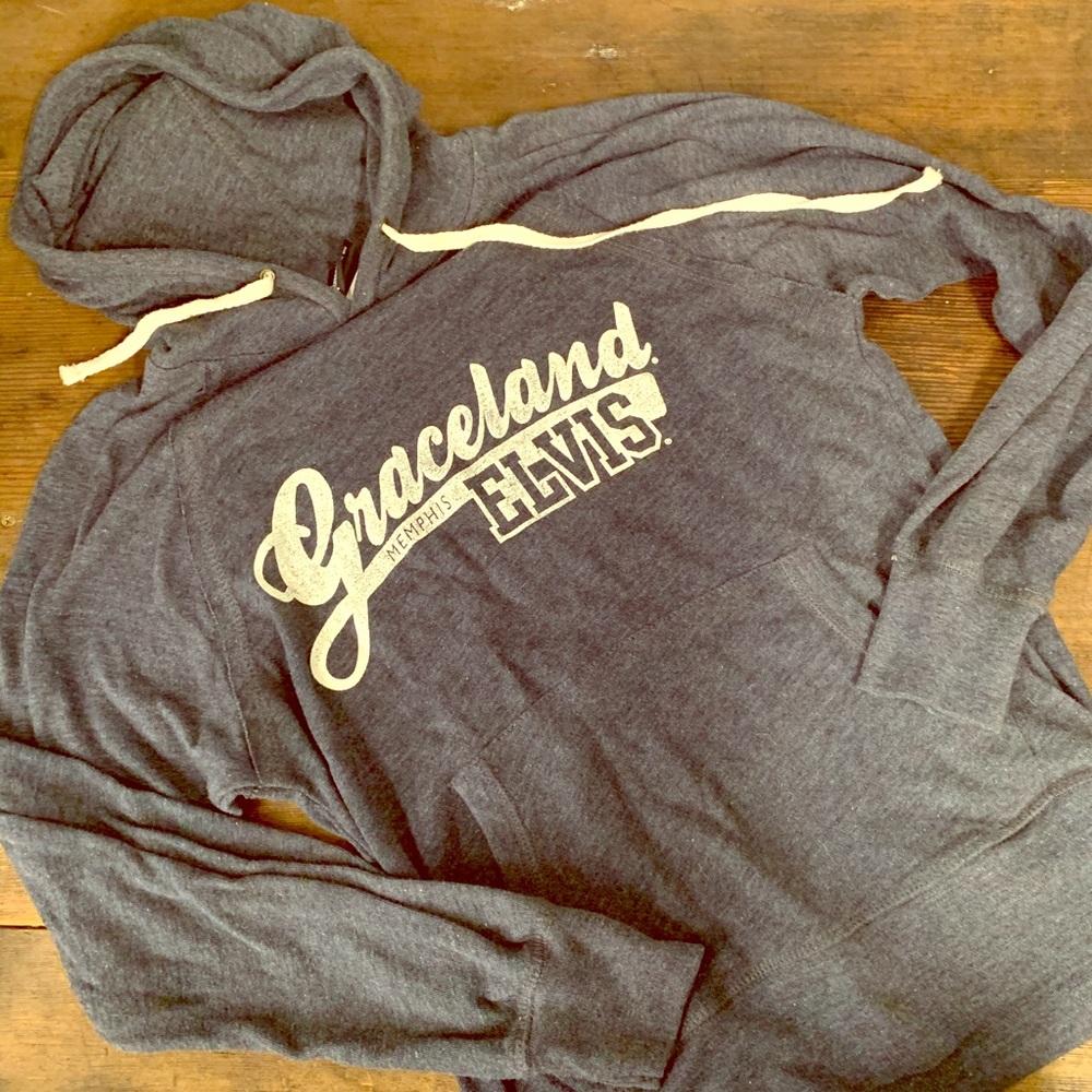 Graceland Elvis Rockabilly Hoodie